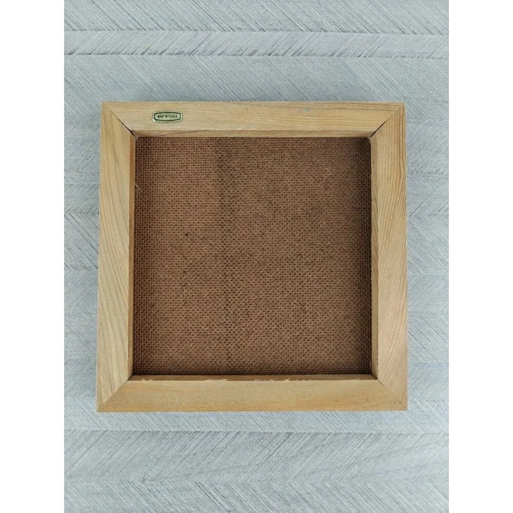 Vintage 1984 Barney Saltzberg Chefs Trivet Seasoned Greetings Wood Ceramic